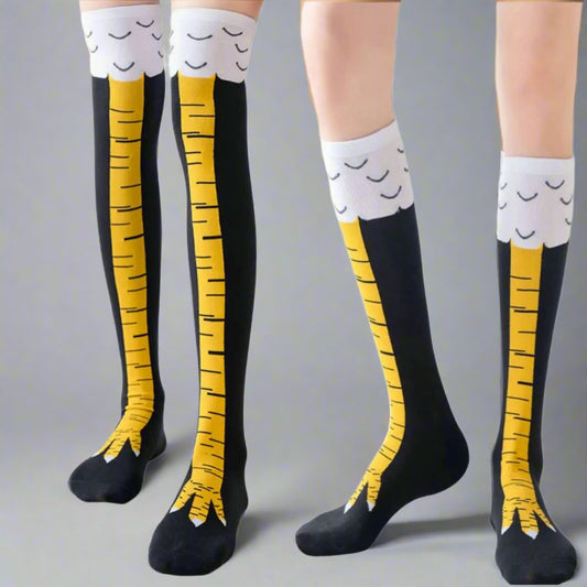 Funky Chicken Claw Socks